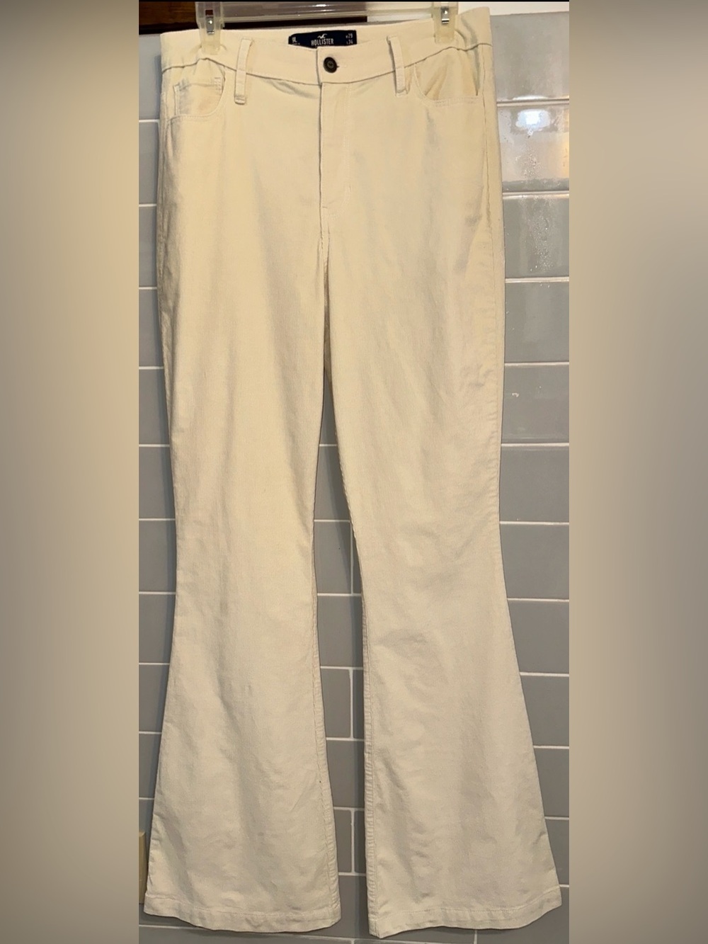Hollister Corduroy High Rise Flare Pants